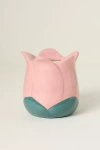 Bando Ceramic Tulip Pencil Cup In Pink