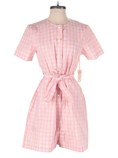 Bando Romper In Pink