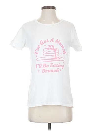 Pre-owned Bando Short Sleeve T-shirt In White