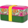Bando Ban.do Stacking Lunch Box In Green/pink Multi