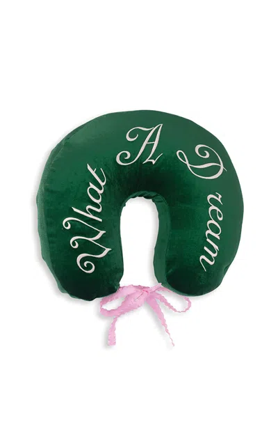 Bando What A Dream Getaway Travel Pillow In Green