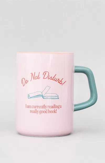Bando Women's Do Not Disturb Ceramic Mug In Pink