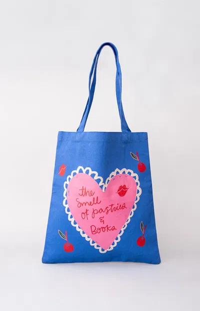 Bando Women's Pastries And Books Canvas Tote Bag In Multi