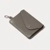 Bandolier Add-on Magnet Wallet - Warm Gray/antique Silver In Gray