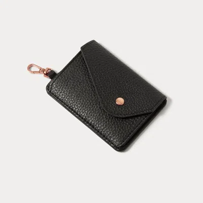 Bandolier Add-on Magnet Wallet - Black/rose Gold