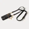 Bandolier Alanis Lyric Crossbody With Charm Wristlet - Black/gold