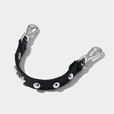 Bandolier Annie Wristlet - Black/silver