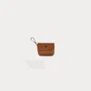 Bandolier Avery Airpod Clip-on Pouch - Sienna/gold