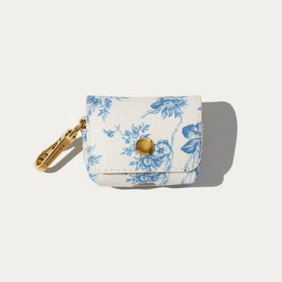 Bandolier Avery Airpod Clip-on Pouch - Chambray Toile/gold