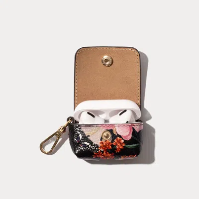 Bandolier Avery Airpods Clip-on Pouch - Ceci Noir/gold