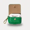 Bandolier Avery Airpods Clip-on Pouch - Green Snake/gold