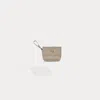 Bandolier Avery Airpods Clip-on Pouch - Greige/silver