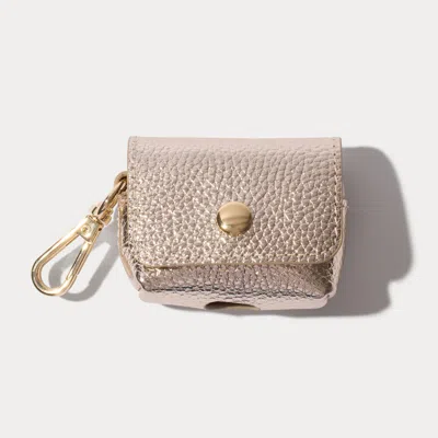 Bandolier Avery Airpods Clip-on Pouch - Metallic Gold/gold
