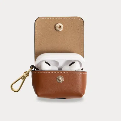 Bandolier Avery Airpods Clip-on Pouch - Sienna/gold