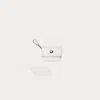 Bandolier Avery Vegan Airpods Clip-on Pouch - White Lizard/silver