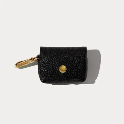 Bandolier Avery Vegan Airpods Clip-on Pouch - Black/gold