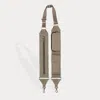 Bandolier Billie Crossbody Utility Strap-only - Greige/silver