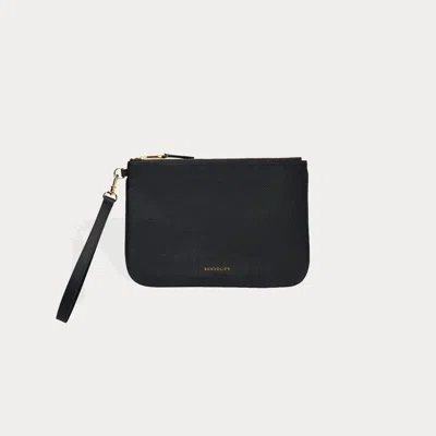 Bandolier Carryall Zip Pouch - Black/gold