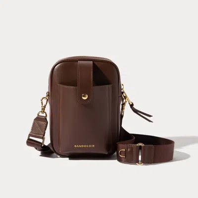 Bandolier Dillon Bag - Espresso/gold