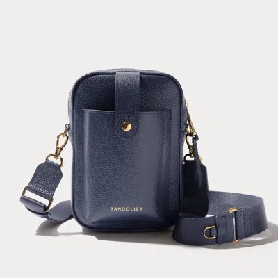 Bandolier Dillon Bag - Navy/gold