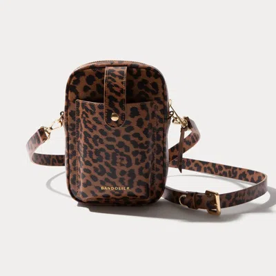 Bandolier Dillon Bag - Leopard/gold