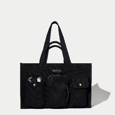 Bandolier Dillon Carryall Tote  - Black/gold