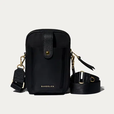 Bandolier Dillon Nylon Crossbody Bag - Black/gold