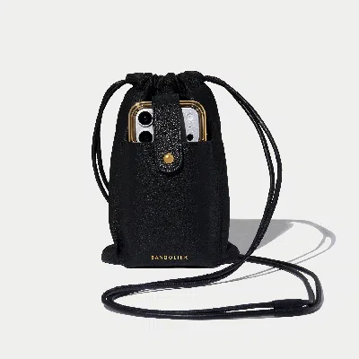 Bandolier Dillon Pouchette - Black/gold