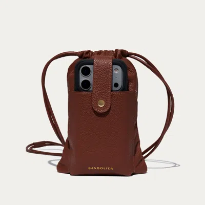 Bandolier Dillon Pouchette - Cognac/gold