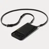 Bandolier Emma Pebble Leather Crossbody  - Black/pewter