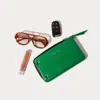 Bandolier Expanded Zip Pouch - Green Snake/gold