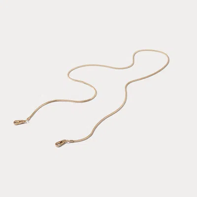 Bandolier Gia Crossbody Strap - Gold/gold