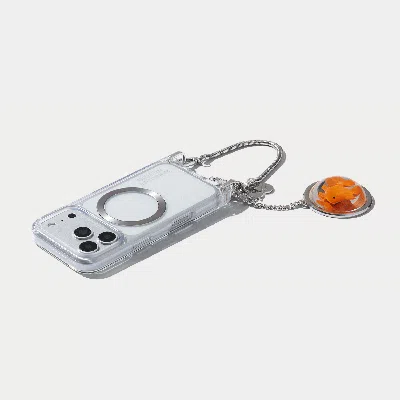 Bandolier Goldie Wristlet Phone Case - Clear/silver