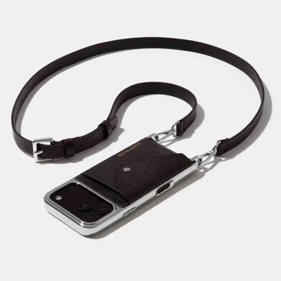 Bandolier Hailey Chrome Crossbody Phone Case - Chrome Silver/silver