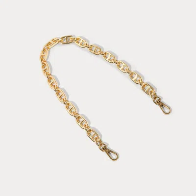 Bandolier Isla Wristlet Strap - Gold/gold
