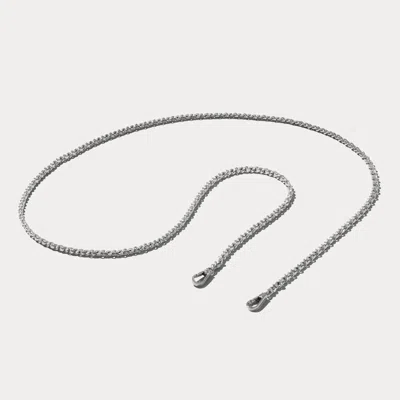 Bandolier Kaia Crossbody Strap - Silver/silver