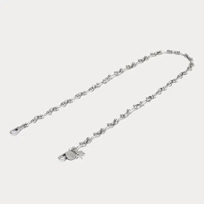 Bandolier Kate Shoulder Strap - Silver/silver