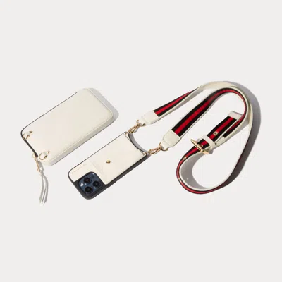 Bandolier Kimberly Ivory Set - Ivory/gold
