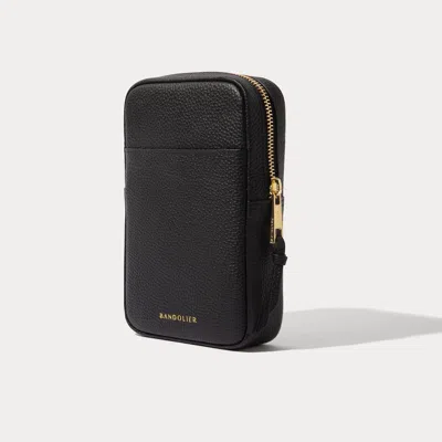Bandolier Large Expanded Pouch - Black/gold