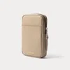 Bandolier Large Expanded Pouch - Greige/silver