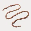 Bandolier Layla Rope Strap - Tan/gold
