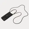 Bandolier Lily Side Slot Leather Crossbody  Set - Black/silver