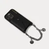 Bandolier Maya Wristlet Phone Case - Black/pewter