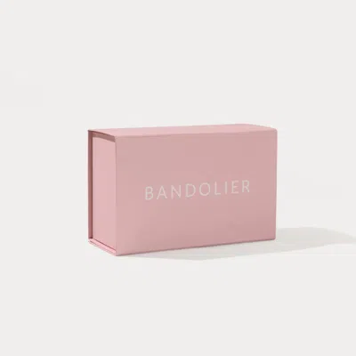 Bandolier Medium Gift Box - Peony Pink In Orange