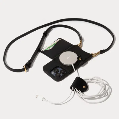 Bandolier Mila Magsafe Charging Crossbody  - Black/gold