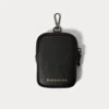 Bandolier Mini Zip Pouch - Black/pewter