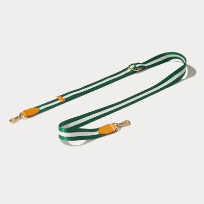 Bandolier Olivia Strap - Green/gold In Purple