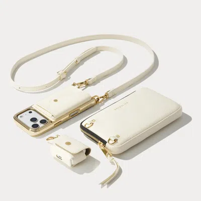 Bandolier Remi Magnet Essentials Set - Ivory/chrome Gold