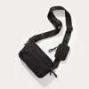 Bandolier Ripstop Nylon Crossbody Bag - Black/pewter