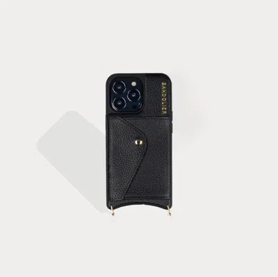 Bandolier Side-slot Case Only - Black/gold
